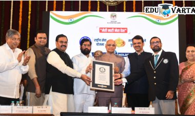 सावित्रीबाई फुले पुणे विद्यापीठ, 'एनएसएस'चा विश्वविक्रम; तब्बल १० लाख ४२ हजार ५३८ सेल्फीची 'गिनीज'मध्ये नोंद