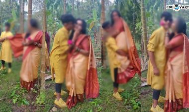 'एजुकेशनल ट्रिप'  मध्ये मुख्याध्यापिका आणि विद्यार्थ्याचा रोमँटिक फोटोशूट व्हायरल