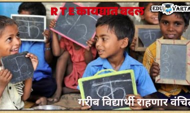 आरटीई कायद्यातील बदलाने वाढणार गरीब- श्रीमंतीची दरी; पालक संघटना आक्रमक