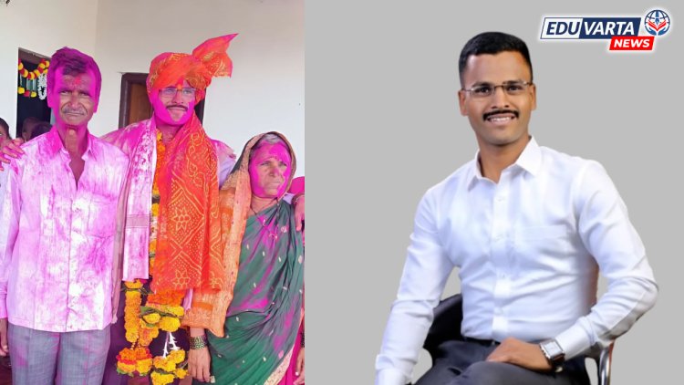 PSI परीक्षेत अमोल घुटूकडे राज्यात प्रथम; आई-वडीलांचा आनंद गगनात मावेना..