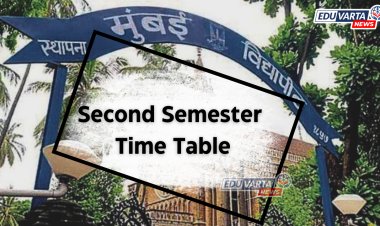 मुंबई विद्यापीठाच्या दुसऱ्या सत्राचे वेळापत्रक जाहीर