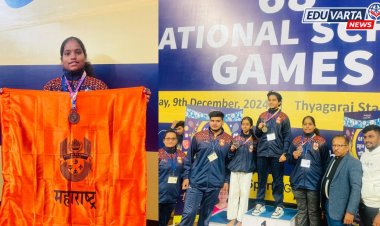 प्रियदर्शनी स्कूलच्या श्रावणी सस्तेला राष्ट्रीय कराटे स्पर्धेत कांस्य पदक