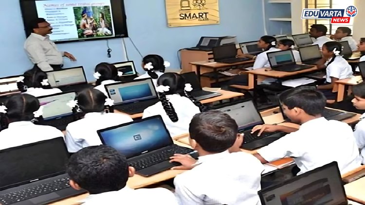 शाळा इंटरनेट कनेक्टिव्हिटीमध्ये देशाच्या तुलनेत राज्याचे प्रमाण दुप्पट 