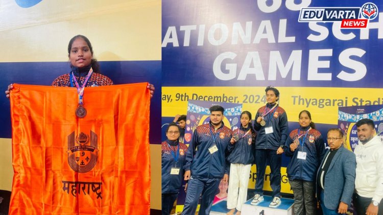 प्रियदर्शनी स्कूलच्या श्रावणी सस्तेला राष्ट्रीय कराटे स्पर्धेत कांस्य पदक