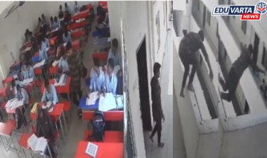 चालू वर्गातून उठला, बाहेर आला अन् तिसऱ्या मजल्यावरून उडी मारून जीवन संपावले
