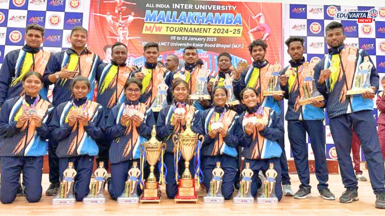 अखिल मल्लखांब स्पर्धेत पुणे विद्यापीठाचा डंका