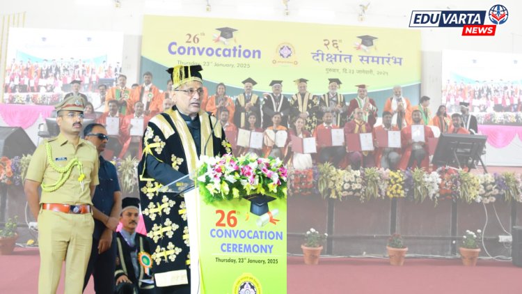 परभणी विद्यापीठातील २९ विद्यार्थ्यांना राज्यपालांच्या हस्ते पीएच.डी. प्रदान 