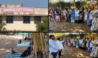 शिक्षक शाळेच्या मैदानावर, विद्यार्थी वार्‍यावर अन् पालक बेखबर ; नामांकित  शाळेचा अजब कारनामा