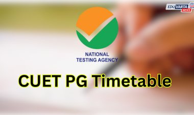 CUET PG वेळापत्रक प्रसिद्ध