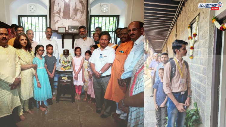 फर्ग्युसन महाविद्यालयात सावरकरांना अभिवादन !