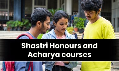  शास्त्री ऑनर्स आणि आचार्य अभ्यासक्रमाला  मंजूरी