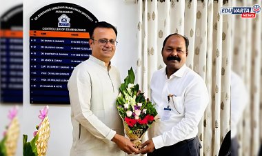 BAMU : बाबासाहेब डोळे यांची परीक्षा मूल्यमापन मंडळाच्या संचालकपदी निवड