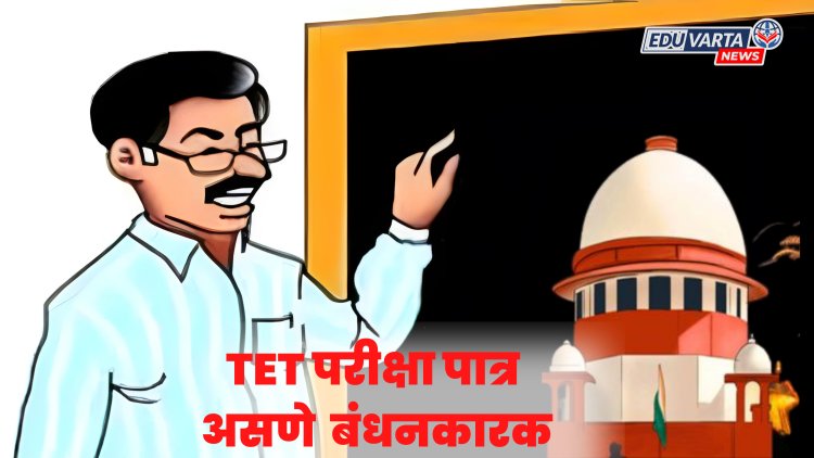 पदोन्नती आणि नोकरीत टिकून राहाण्यासाठी TET आवश्यकच; सर्वोच्च न्यायालयाचे निर्देश