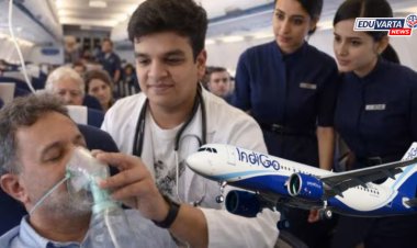 आकाशात अवतरला देवदूत;मेडिकल विद्यार्थ्याने वाचवला प्रवाशाचा जीव