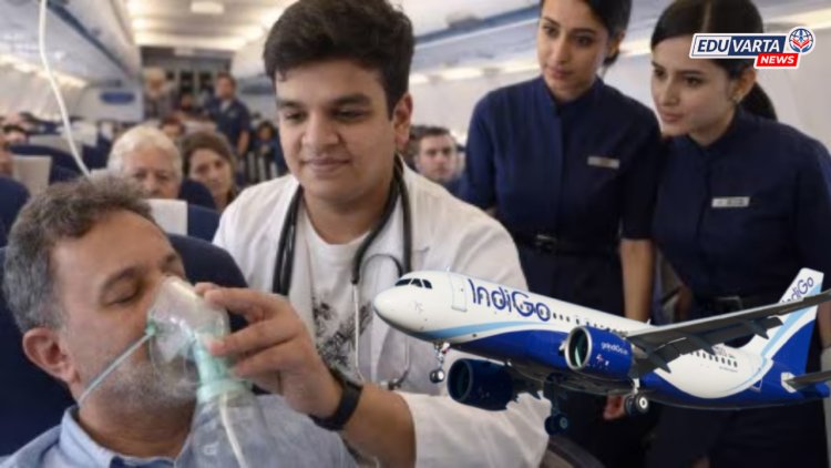 आकाशात अवतरला देवदूत;मेडिकल विद्यार्थ्याने वाचवला प्रवाशाचा जीव