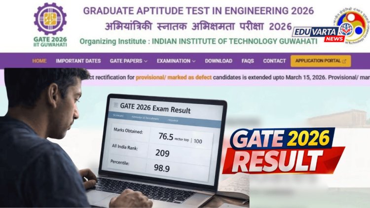 GATE Exam:गेट परीक्षेचा निकाल जाहीर,स्कोरकार्ड डाउनलोड करा  