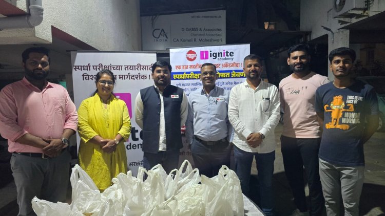 गॅस टंचाईमुळे स्पर्धा परीक्षार्थींसाठी ‘इग्नाइट अकॅडेमी’चा पुढाकार; मोफत जेवणाची सुविधा 