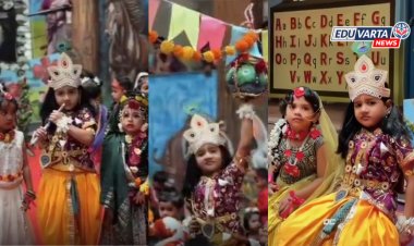 ‘गोपालकाला’ उत्सवातून चिमुकल्यांना आरोग्यदायी आहाराचे धडे