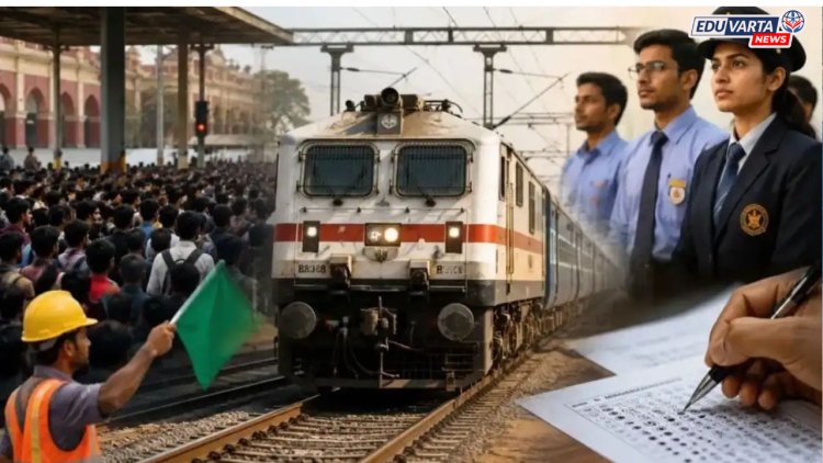 रेल्वेमध्ये सरकारी नोकरीची सुवर्णसंधी; आरआरबी अंतर्गत १,६८८ पदांसाठी भरती प्रक्रिया सुरू