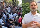 पुण्यातील विद्यार्थी सत्याग्रहाला राहुल गांधींचा थेट पाठिंबा; MPSC अध्यक्षांचा राजीनामा आणि ७० हजार पदे भरण्याची मागणी