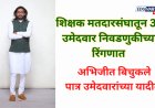 अभिजीत बिचुकले शिक्षक मतदार संघाच्या निवडणुकीत; पुण्यातून 30 उमेदवार रिंगणात 