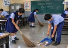 शिपाई नसल्याने पालिका शाळांमध्ये विद्यार्थ्यांकडून सफाई; पालकांची तीव्र नाराजी