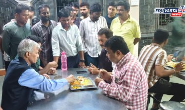 SPPU कुलगुरू, कुलसचिवांची रिफॅक्टरीला अचानक भेट; अन्नाच्या दर्जाची, स्वच्छतेची पाहणी