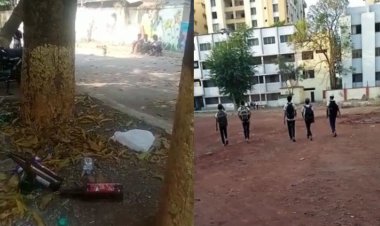 गुन्हेगारी अड्डा बनलेल्या पालिकेच्या त्या शाळेची होणार चौकशी ;' एज्यु-वार्ता' च्या बातमीचा दणका