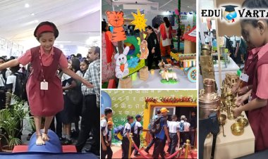 विद्यार्थ्यांना डिजिटल शिक्षणाकडे घेऊन जाणा-या प्रदर्शनाची विद्यापीठात मेजवाणी ..