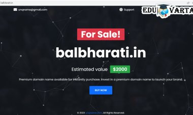 'balbharati.in’ विकणे आहे! शिक्षण विभागाचा सावळागोंधळ, ‘डोमेन’ विक्रीची जाहिरात