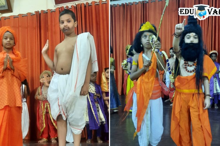 नवीन मराठी शाळेत गुरुपौर्णिमा उत्साहात
