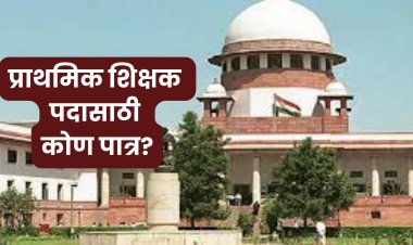 Primary Teacher : सर्वोच्च न्यायालयाचा  देशभरातील बीएड पदवीधारकांना मोठा दणका