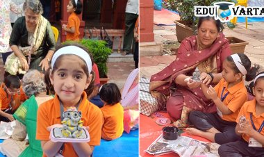 आजी-आजोबांसोबत रमले चिमुकले; सारसबागेत रंगला सोहळा
