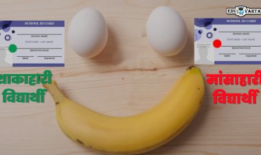 शाळेतील शाकाहारी, मांसाहारी विद्यार्थी ओळखले जाणार हिरव्या, लाल रंगाच्या ठिपक्याने