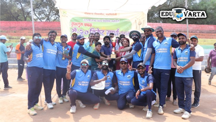 SPPU कर्मचारी क्रिकेट संघाचा परभणी संघावर दणदणीत विजय