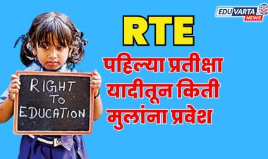 आरटीई पहिल्या प्रतीक्षा यादीतून किती प्रवेश; आणखी किती फेऱ्या होणार