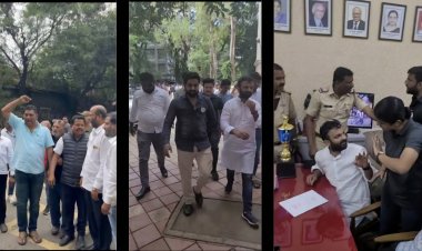 बलात्काराच्या घटनेच्या निषेधार्थ विद्यार्थी संघटनांचे आंदोलन