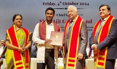 निकमार विद्यापीठ दीक्षांत समारंभ : प्रमाणिकता, सचोटी आणि निष्ठा, नवतंज्ञान व नवनिर्माणाचा आधार ;अजित गुलाबचंद 