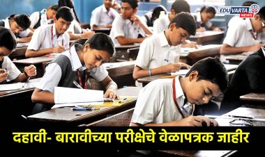 SSC & HSC Exam 2025 : इयत्ता दहावी आणि बारावीचे वेळापत्रक जाहीर