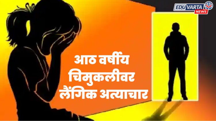 आठ वर्षीय चिमुकलीवर ट्युशन टिचरच्या भावाकडून लैंगिक अत्याचार