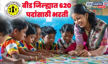 महिला व बालविकास विभागांतर्गत, बीड जिल्ह्यात ६२० पदांची भरती प्रक्रिया सुरू