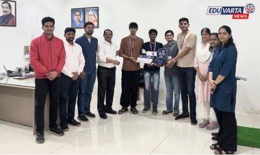 रायसोनी युनिव्हर्सिटीच्या विद्यार्थ्यांना रतन टाटा इनोव्हेशन माइंड्स पुरस्कार 