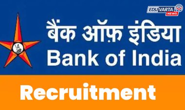 पदवीधारकांना नोकरी मोठी संधी,  बँक ऑफ इंडियामध्ये 580 पदांसाठी अर्ज प्रक्रिया सुरू