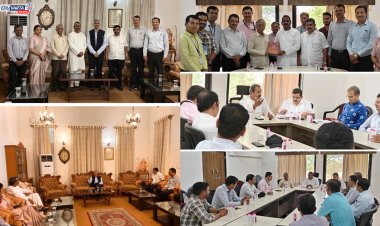 अखिल भारतीय राष्ट्रीय शैक्षणिक महासंघाने घेतली कुलगुरूंची भेट