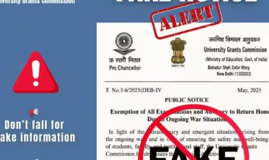 युद्धजन्य परिस्थिती मुळे सर्व परीक्षा रद्द ? UGC ने केले स्पष्ट