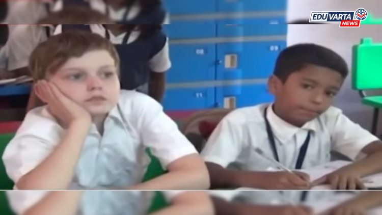 रशियन मुलगा मराठीच्या प्रेमात, इंग्रजी सोडून मराठी शाळेत प्रवेश 
