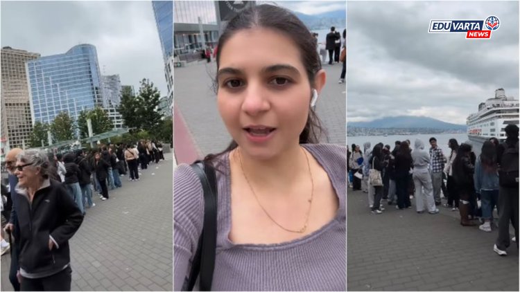 भारतीय तरुणीने दाखवलं कॅनडातल्या बेरोजगारीचं वास्तव, नोकऱ्यांसाठी लांबच लांब रांगा 