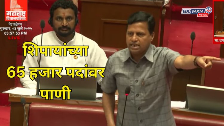 सरकार 65 हजार शिपायांच्या पदांवर पाणी फेरतंय; विधान परिषद सदस्यांकडून निर्णयाचा निषेध