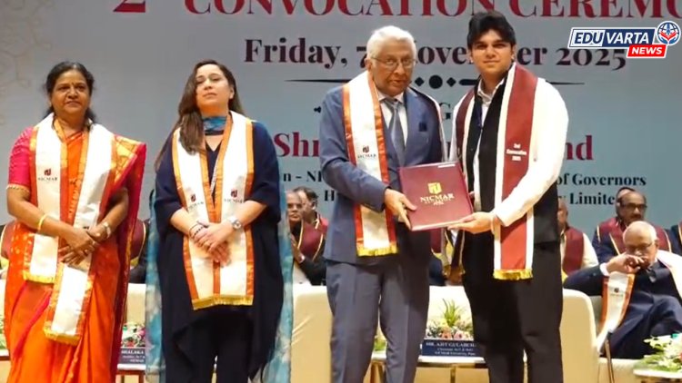 निकमार विद्यापीठ दीक्षांत समारंभ: प्रगतशील भारतासाठी गुणवत्तापूर्ण शिक्षण महत्वाचे