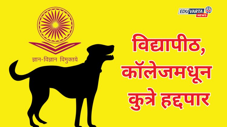 विद्यापीठ,कॉलेजमधून कुत्रे करा हद्दपार; यूजीसीच्या सूचना 